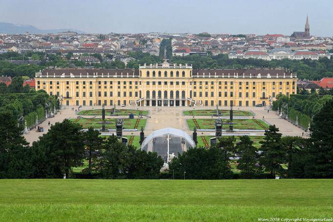 Schönbrunn, Belvedere Lanscape - Wien - Österreich