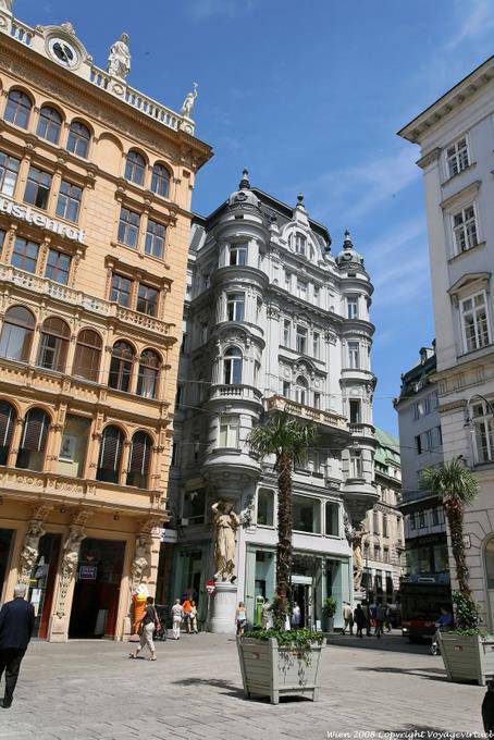 Graben, Palace vertikale - Wien - Österreich