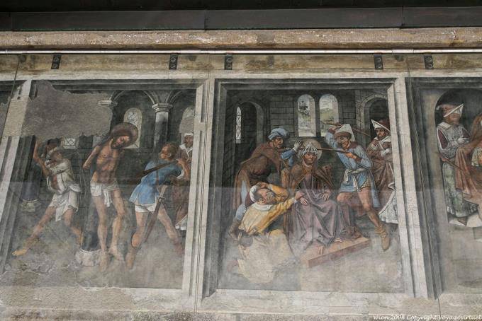 Stefansdom, Folterungen, Gemälde - Wien - Österreich