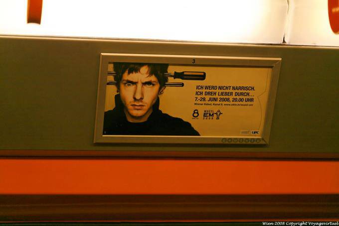 Ubahn, zeigt Werd Ich Nicht Narrisch - Wien - Österreich