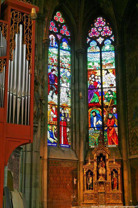 Votivkirche, Votivkapelle in einem Flügel - Wien - Österreich