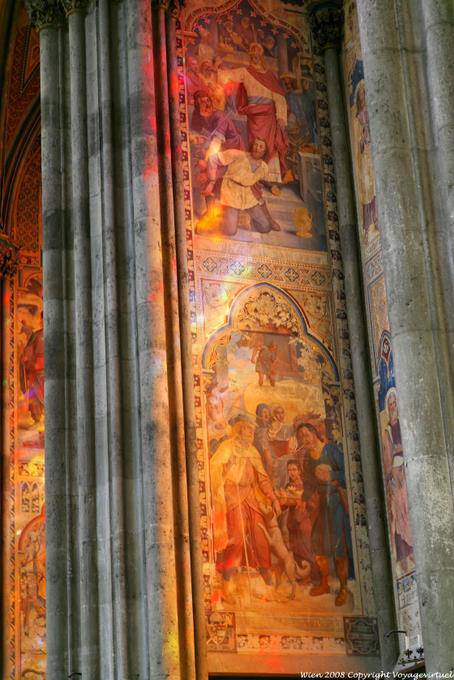 Votivkirche, sonnige Gemälde - Wien - Österreich