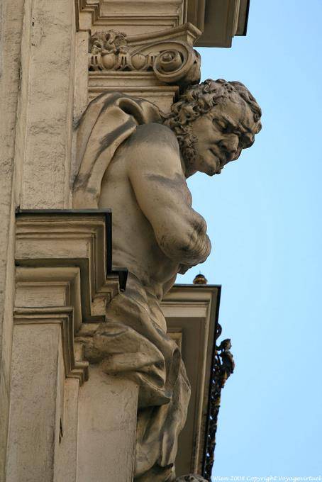 Wipplingerstrasse, lustiges Gesicht - Wien - Österreich
