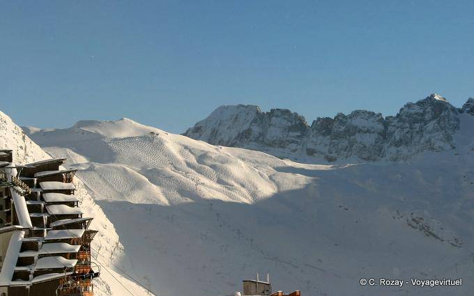 Skigebiet Avoriaz - Alpen, Frankreich