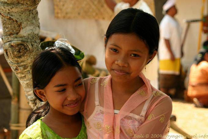 Lächelnde Kinder, Bangli - Bali