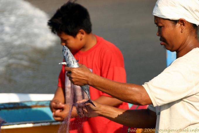Angeln Zurück Candidasa - Bali