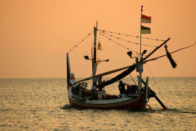 Fischerboot, Jimbaran - Bali