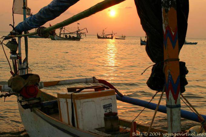 Sonnenuntergang, Jimbaran - Bali
