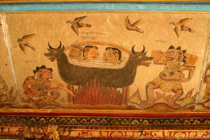 Bad für Zwei (Murals Klungkung) - Bali