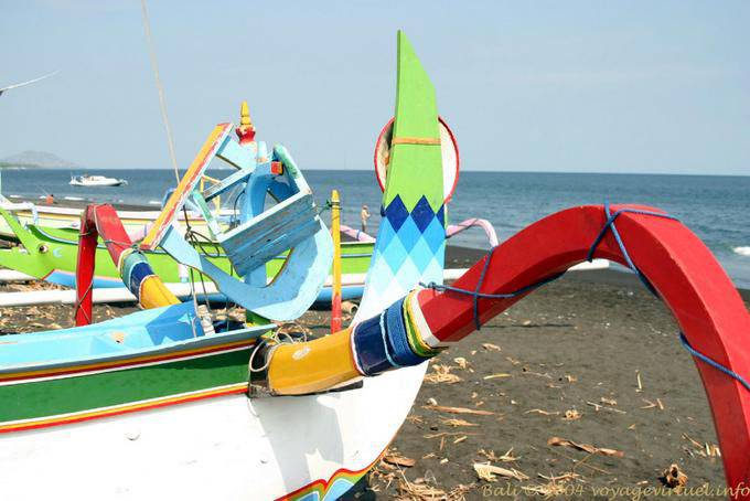 Schwimmende Insekt Farbe Kusamba - Bali
