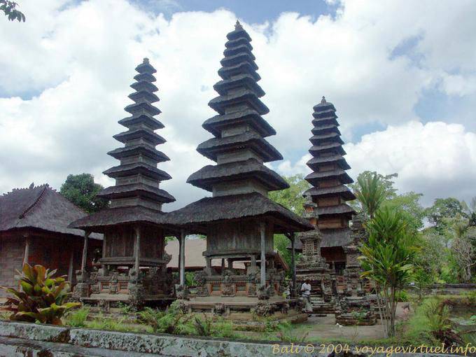 Merus der Pura Taman Ayun Temple in Mengwi - Bali