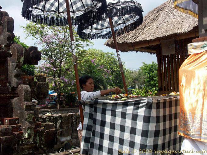 Das Essen für die Götter, Mengwi Taman Ayun - Bali