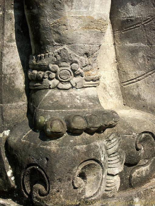 Statue Fuß Penataran Sasih - Bali