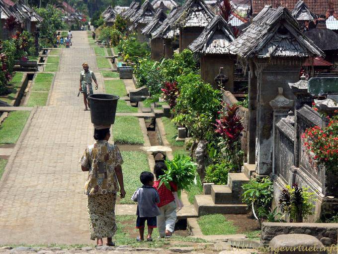 Das Dorfleben, Penglipuran - Bali