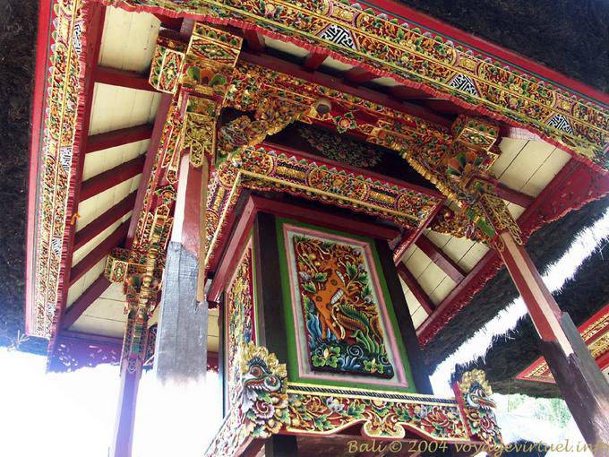 Reichhaltiges Dekoration, Gunung Kawi - Bali