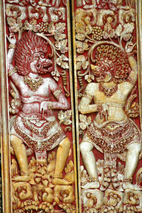 Tanzen vergoldet Rambut Siwi Temple - Bali