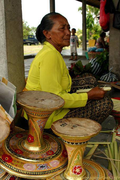 Porträt der Verkäuferin, Rambut Siwi - Bali