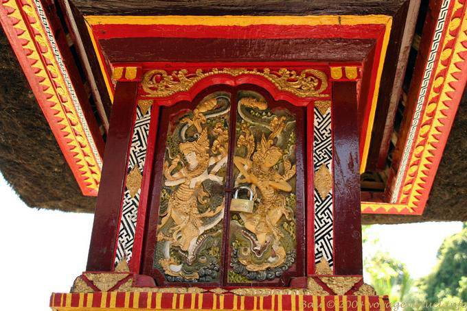 Tabernacle Vorhängeschloss, Tirta Empul - Bali