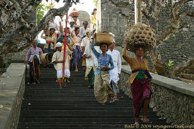 Zurück Gebet Uluwatu - Bali