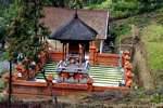 Gebet Gartenterrasse Penulisan Temple, Bali.