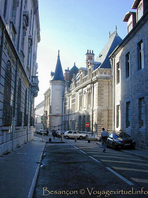 Besançon, Rue du Palais de Justice - Frankreich