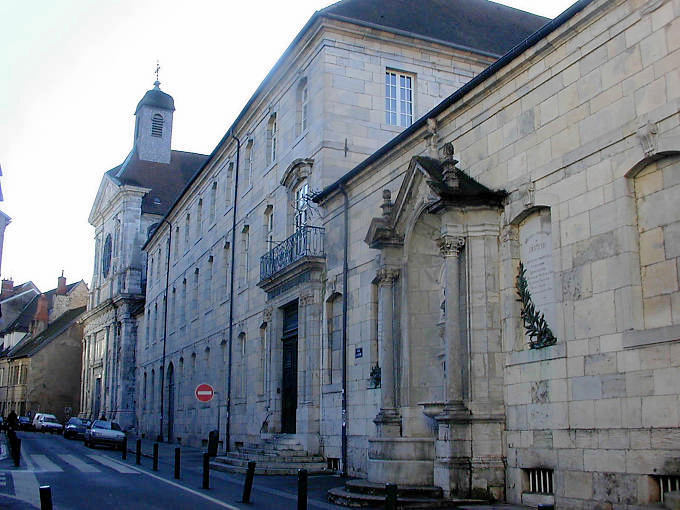 Besançon, Hochschule Victor Hugo Gymnasium Straße - Frankreich