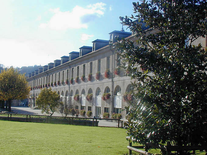 Besançon, die Gärten der Stadt Halle - Frankreich