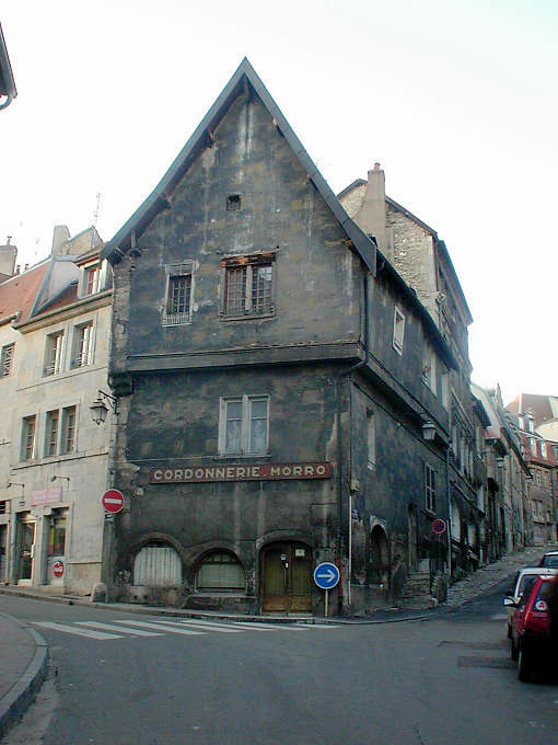 Besançon, Haus fünfzehnten Winkel Charmont Mercier Brüder - Frankreich