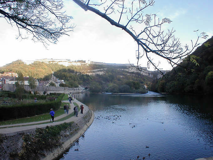 Besançon, hinter dem Wasserstation - Frankreich