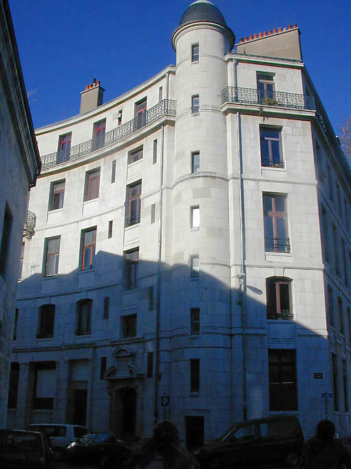 Besançon, Straßen Lacore, Granvelle Park - Frankreich