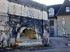 Besançon, Brunnen Arcier Rue du Palais, Frankreich.
