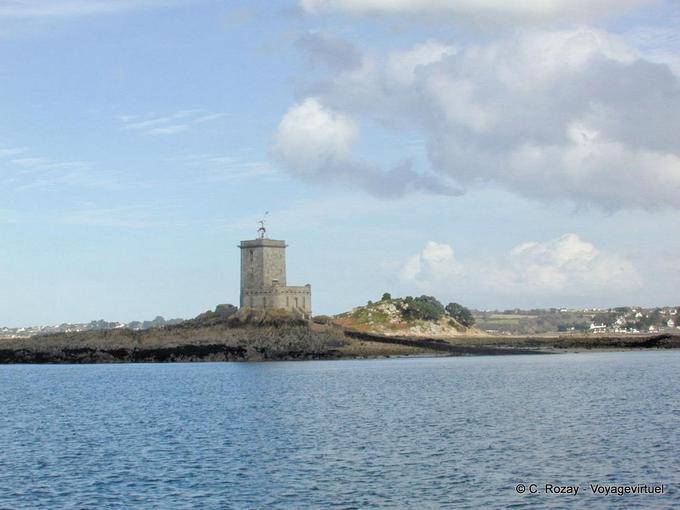 Schloss auf der Black Isle, in der Nähe von Morlaix, Bretagne - Frankreich