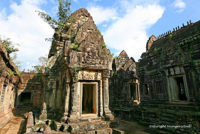 Die Northern-Bibliothek, Banteay Samre, Angkor, Kambodscha
