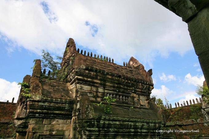 Mandapa Seitenansicht Banteay Samre, Angkor, Kambodscha