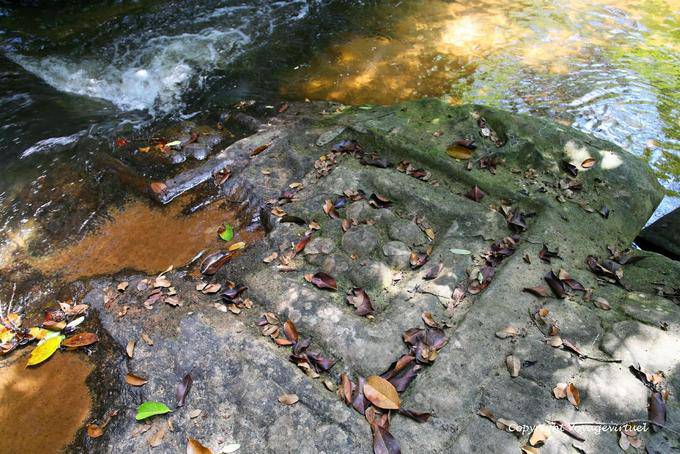 Kbal Spean, Fluss mit Linga, Angkor, Kambodscha