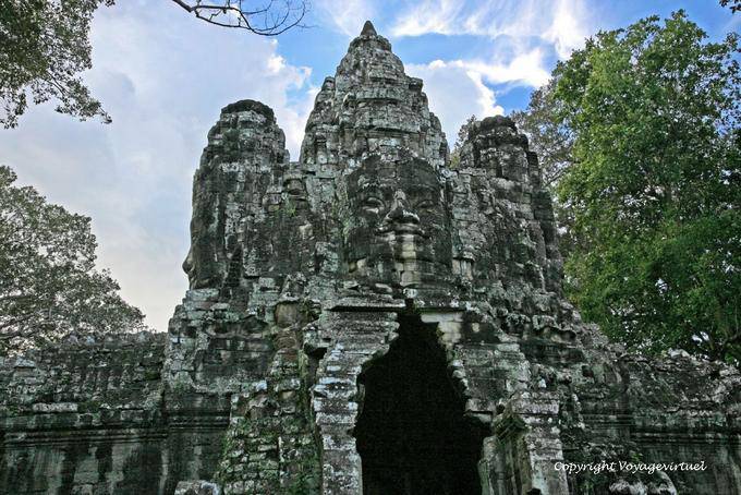 Siegestor, Siegestor, Angkor, Kambodscha
