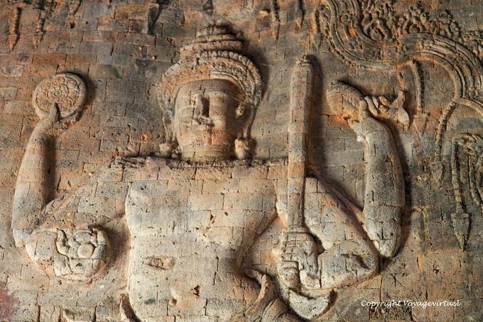 Vishnu Ozean, Prasat Kravan, Angkor, Kambodscha