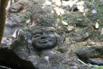 Kbal Spean, Reliefskulptur im Flussbett, Kambodscha.