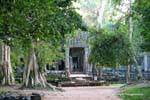 Einer der Einträge in der Preah Khan Complex, Kambodscha.