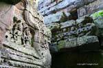 Ornamentik des Gebets Zeichen, Preah Khan, Kambodscha.