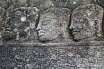 Buddhistischen leitet Bayon Angkor Thom, Kambodscha.
