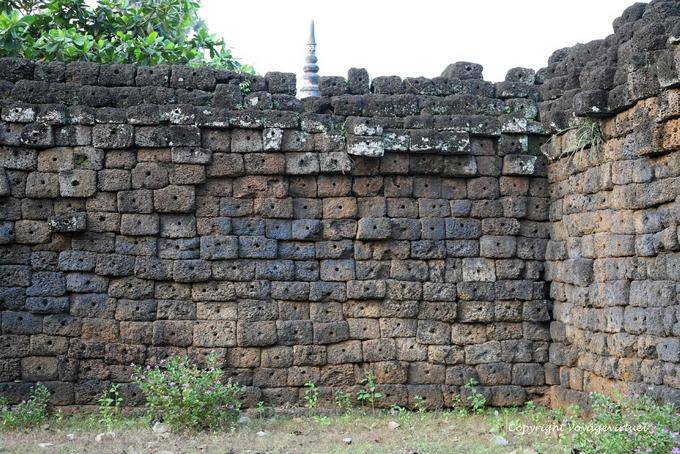 Wand Wat Nokor Heiligtum im elften Jahrhundert, Kampong Cham gebaut - Kambodscha