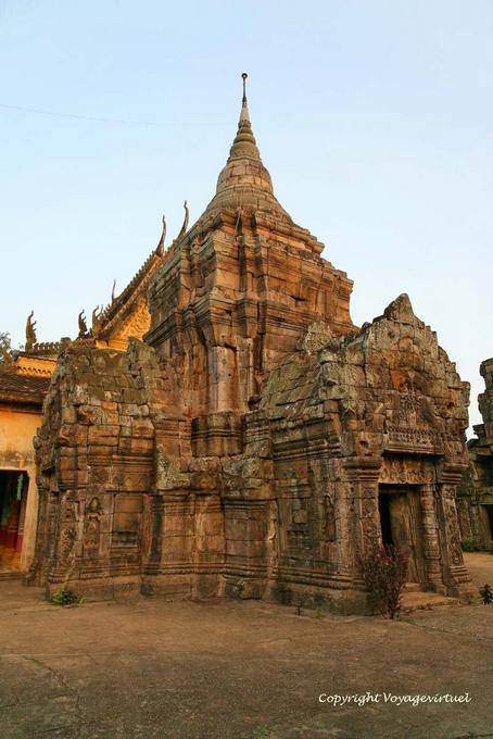 Einer der Wat Nokor gopuras, Kampong Cham - Kambodscha
