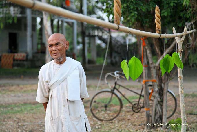 Benevolent Mönch Nokor Bachey, Kampong Cham - Kambodscha
