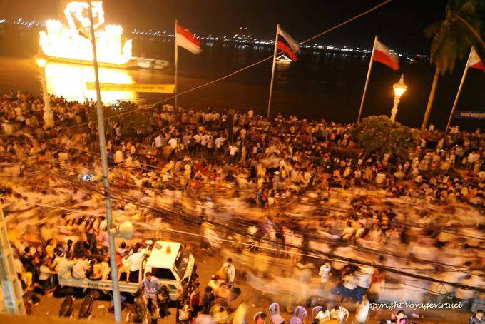 Stampede während Bon Om Touk Phnom Penh - Kambodscha