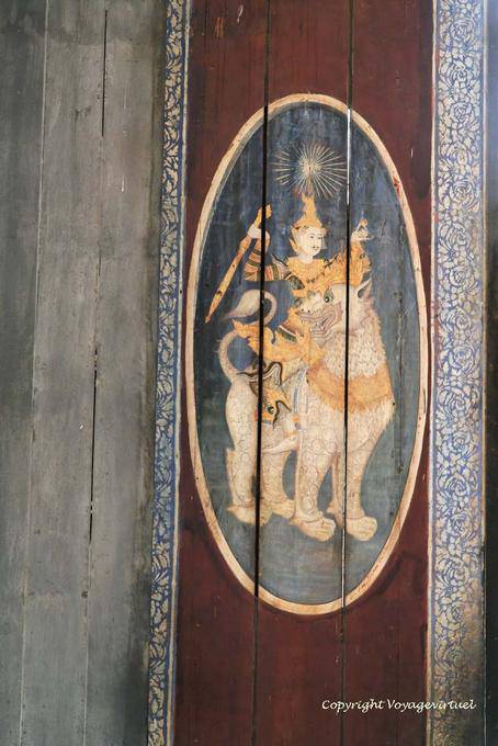 Malerei auf Holz, Museum Phnom Penh - Kambodscha