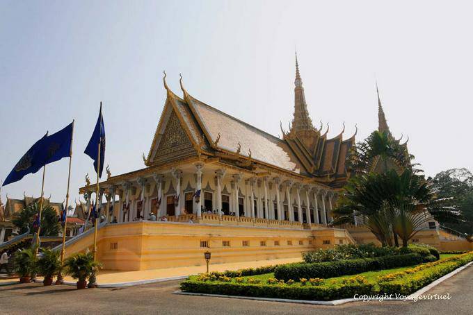 Preah Thineang Dheva Vinnichay oder Thronsaal, der Königspalast, Phnom Penh - Kambodscha