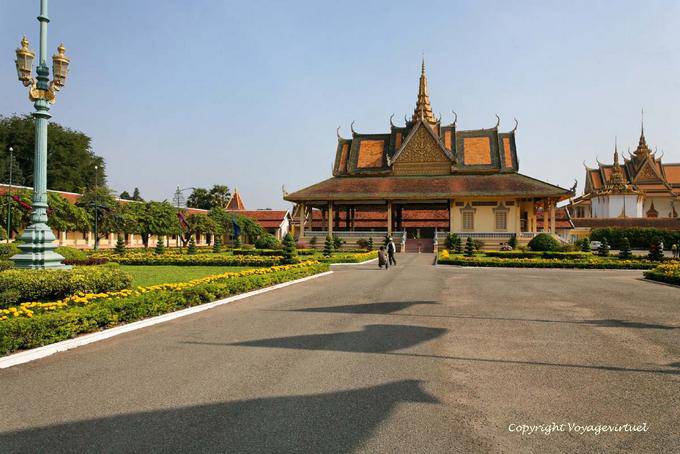 Die Phochani Pavillon (Tanzsaal), Königspalast, Phnom Penh - Kambodscha