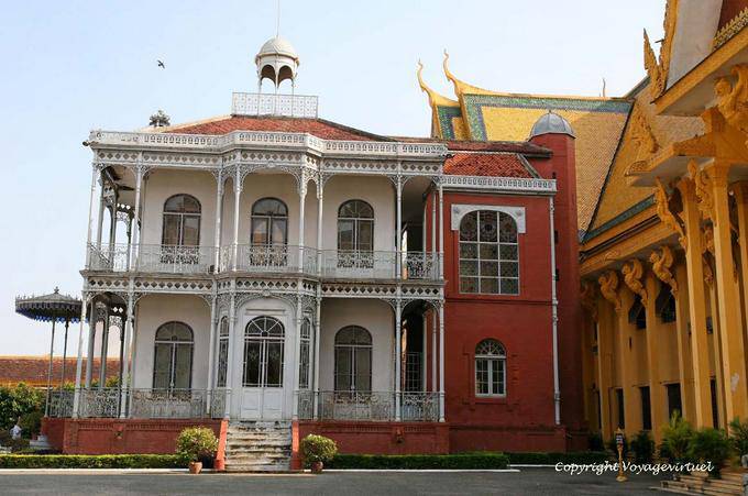 Architektur Pavillon Napoleon III, Königspalast, Phnom Penh - Kambodscha