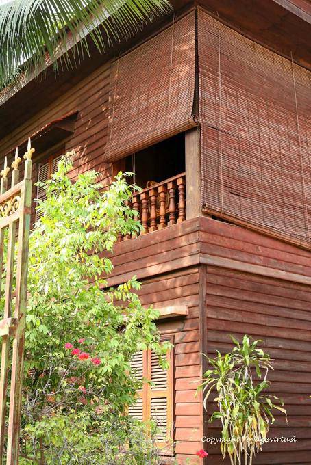 Holz Lebensraum in Siem Reap - Kambodscha